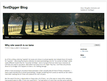 Tablet Screenshot of blog.textdigger.com